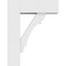 Ekena Millwork Standard Olympic Architectural Grade PVC Bracket with Block Ends, 5"W x 14"D x 18"H BKTP05X14X18OLY05 - alternate 4